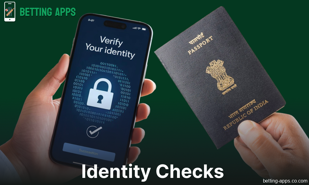 Indentity checks performed by betting apps in India