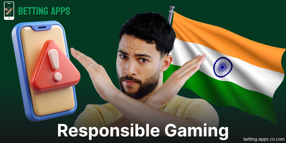 Responsible gaming policy implemented by betting-apps.co.com website